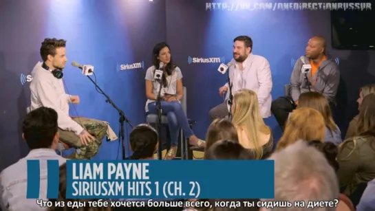 Liam Payne calls Cheryl Cole his wife! // SiriusXM // Hits 1 [RUS SUB]