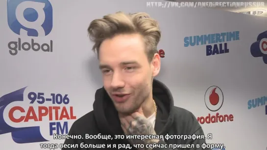 Capital STB 2017 Liam Payne hates watching his music videos back [RUS SUB]