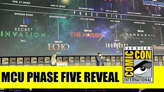 Marvel Studios на Comic-Con | Анонс Фазы 5