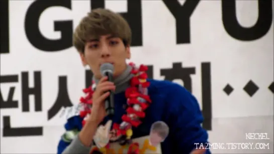 150130 Jonghyun Fansigning #6 — Times Square Atrium, Yeongdeungpo