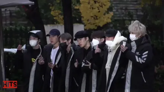 [Fancam][09.11.2018] MONSTA X on the way Music Bank