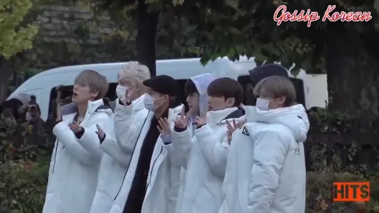 [Fancam][02.11.2018] MONSTA X arriving at Music Bank