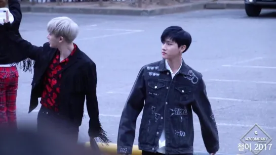 [Fancam][24.03.2017] Monsta X arriving at Music Bank