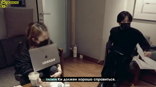 [RUSSUB] Запись песни 'Dont Call Me'_закулисье работы SHINee //'Dont Call Me' Recording Behind_Behind the SHINee