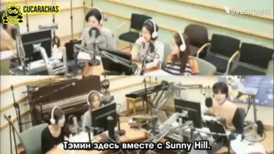 [RUSSUB] Taemin calls Kyuhyun @ SuKiRa