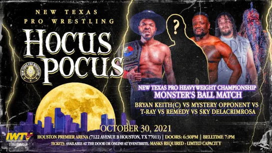 New Texas Pro Hocus Pocus 2021 (2021.10.30)