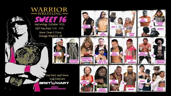 Warrior Wrestling Sweet 16 (2021.10.16)