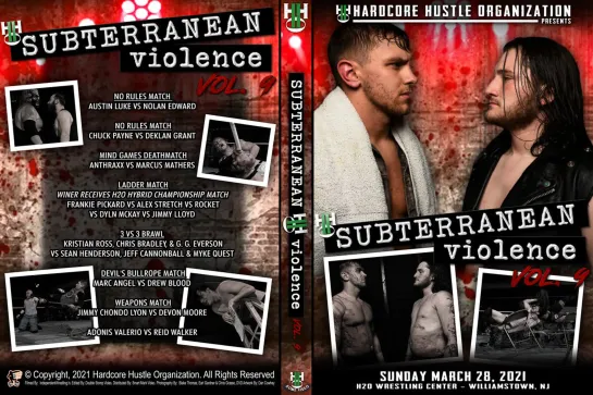 H20 Subterranean Violence Volume #9 (2021.03.28)