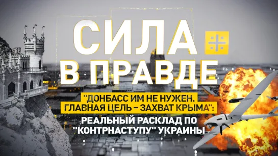 "Донбасс им не нужен. Главная цель – захват Крыма": Реальный расклад по "контрнаступу" Украины