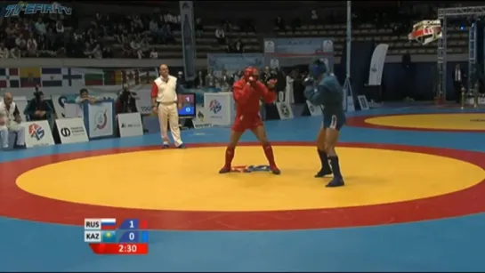 World Sambo championship 2015 , Ospanov (KAZ) VS Muradov (RUS)