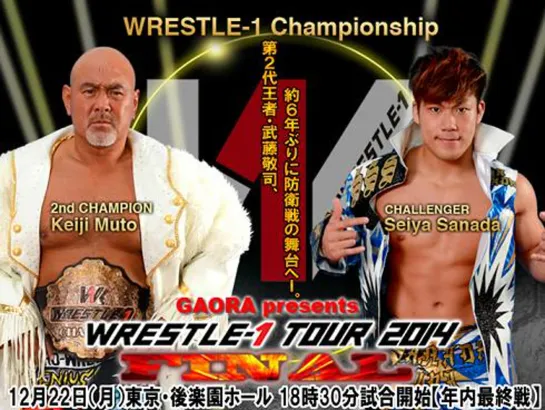 WRESTLE-1 Tour 2014: Final (2014.12.22)