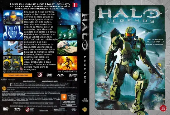 аниме 2009 OVA\ONA Легенды Хало 1-8 из 8 Halo Legends все серии