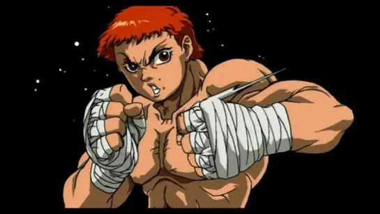 аниме 2001 Боец Баки 1 сезон 13-24 из 24 Baki the Grappler TV1 все серии