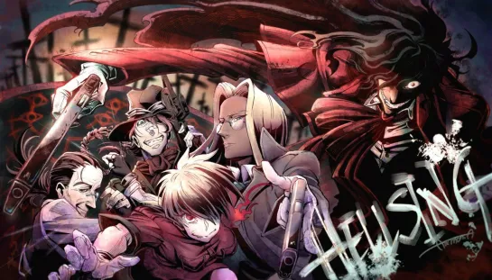 аниме 2006 Хеллсинг OVA 1-5 из 10 Hellsing Ultimate все серии