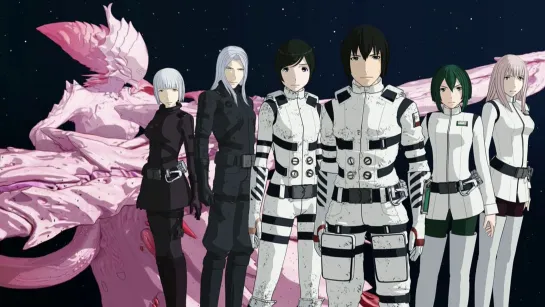 аниме 2015 Рыцари Сидонии 2 сезон 1-12 из 12 Sidonia no Kishi TV-2 все серии