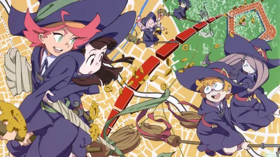 аниме 2017 Академия ведьмочек 1-13 из 25 Little Witch Academia все серии