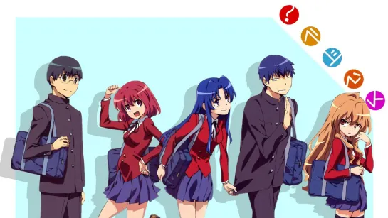 аниме 2008 ТораДора 1-13 из 25 Toradora все серии