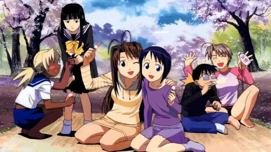 аниме 2000 Любовь и Хина 13-24 из 24 Love Hina все серии