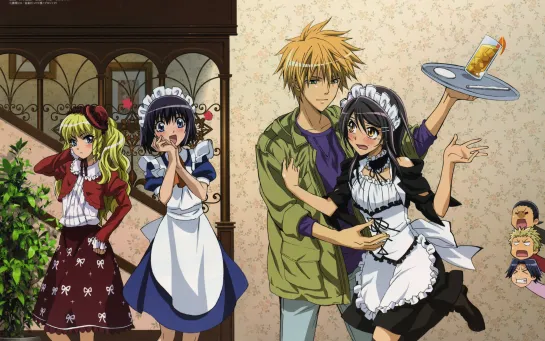 аниме 2010 Президент студсовета - горничная! 1-13 Из 26 Kaichou Wa Maid-Sama! все серии