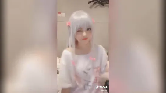 Tik Tok anime cosplay Emily Re zero