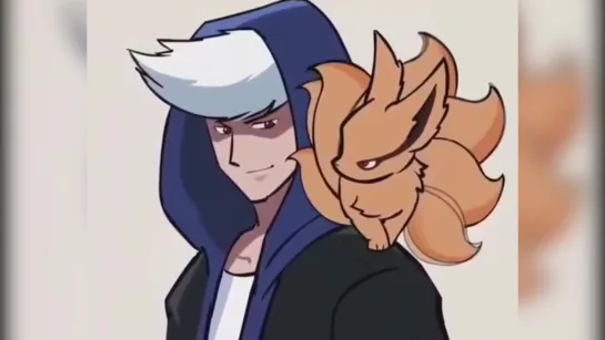 Tik Tok anime art Kurama Naruto