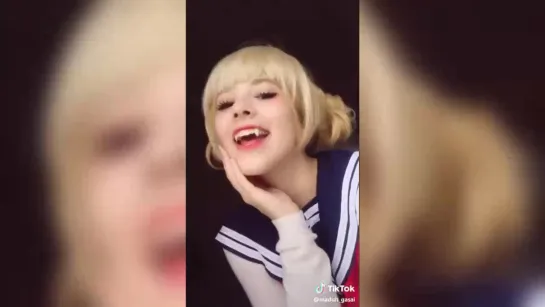 Tik Tok anime cosplay Химико Тога Моя геройская академия Boku no Hero Academia