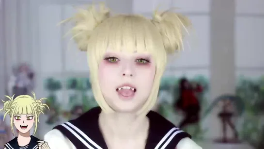 Tik Tok anime cosplay Himiko Toga Bakugo Моя геройская академия Boku no Hero Academia