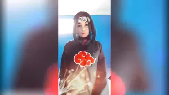 TikTok cosplay Naruto Kakashi Akatsuki