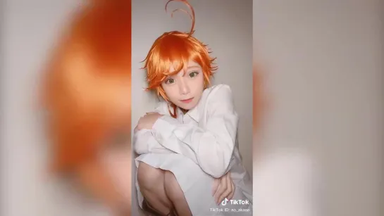 Tik Tok anime cosplay Emma Эмма Yakusoku no Neverland Обещанный Неверленд