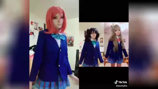 TikTok cosplay Love Live