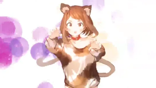 TikTok аниме Uraraka Ochako Boku no Hero Academia