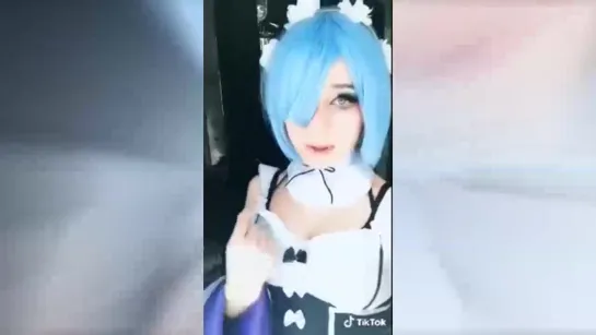 Tik Tok косплей Re zero Rem 03