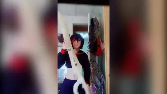 TikTok cosplay Ryuko Matoi Kill la kill