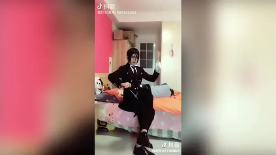 TikTok cosplay Kuroshitsuji просыпайся