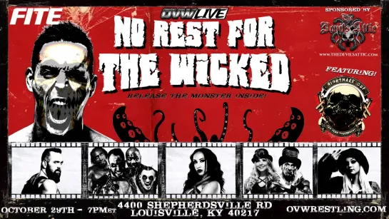 OVW No Rest For The Wicked 2022 (2022.10.29)