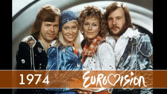 1974 ABBA - Waterloo (Швеция) (Eurovision - Евровидение 19)