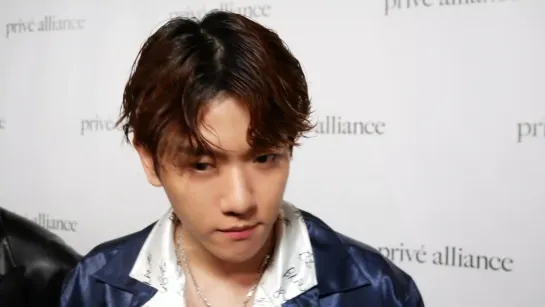 190227 Baekhyun @ Privé Alliance Fashion Presentation