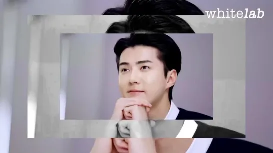 220628 WHITELAB X SEHUN BEHIND THE SCENES 😍