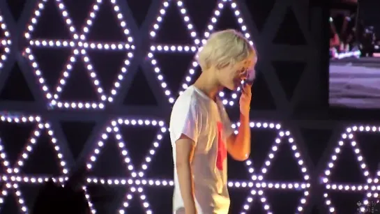 140815 SMTOWN IV in SEOUL - Ending - Taemin focus