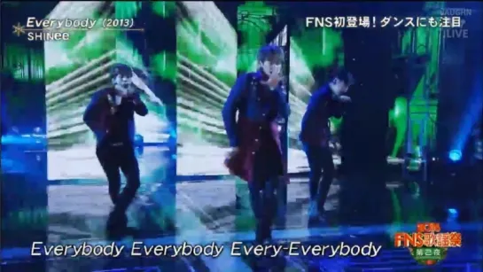 161214 SHINee - Everybody @2016 FNS Music Festival