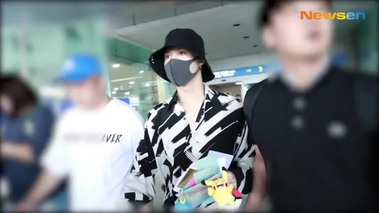 190707 Airport Fukuoka🎋 ➡ Airport Incheon (Корея)✈