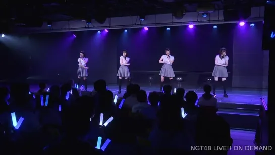 NGT48 NyaaNyaa & ManaHina vs YumeYuna Double Unit Performance (2021.04.07)