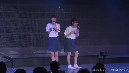 NGT48 NishiOgi & Homma Hinata Double Unit Performance (2021.04.04 12:00)