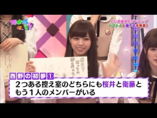 Nogizaka46 – Nogizakatte Doko ep118 от 19 января 2014