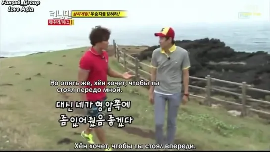 Running Man / 런닝맨 / Бегущий человек - Ep.58 [рус.саб] 480p