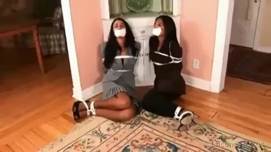 Reina & Linda Connors tape gagged by robber at their home.