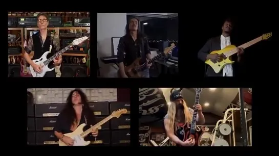 Steve Vai, Nuno Bettencourt, Zakk Wylde, Yngwie Malmsteen, Tosin Abasi and Brian May - Bohemian Rhapsody 2020