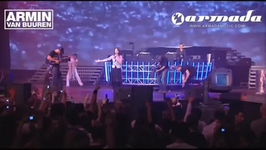 Armin Van Buuren Feat. Justine Suissa – Burned With Desire (Live 2009 HD)