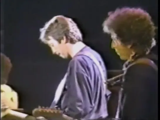 Bob Dylan - Eric Clapton - Santana - Leopard-Skin Pill-Box Hat  1984