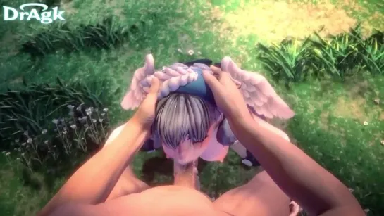 Melia Antiqua - oral sex; minet; blowjob; deepthroat; 3D sex porno hentai; (by @DragK | @rubyredva) [Xenoblade Chronicles 1]